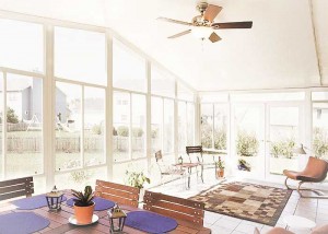 Pico Riveria, CA Gable Sunroom Interior